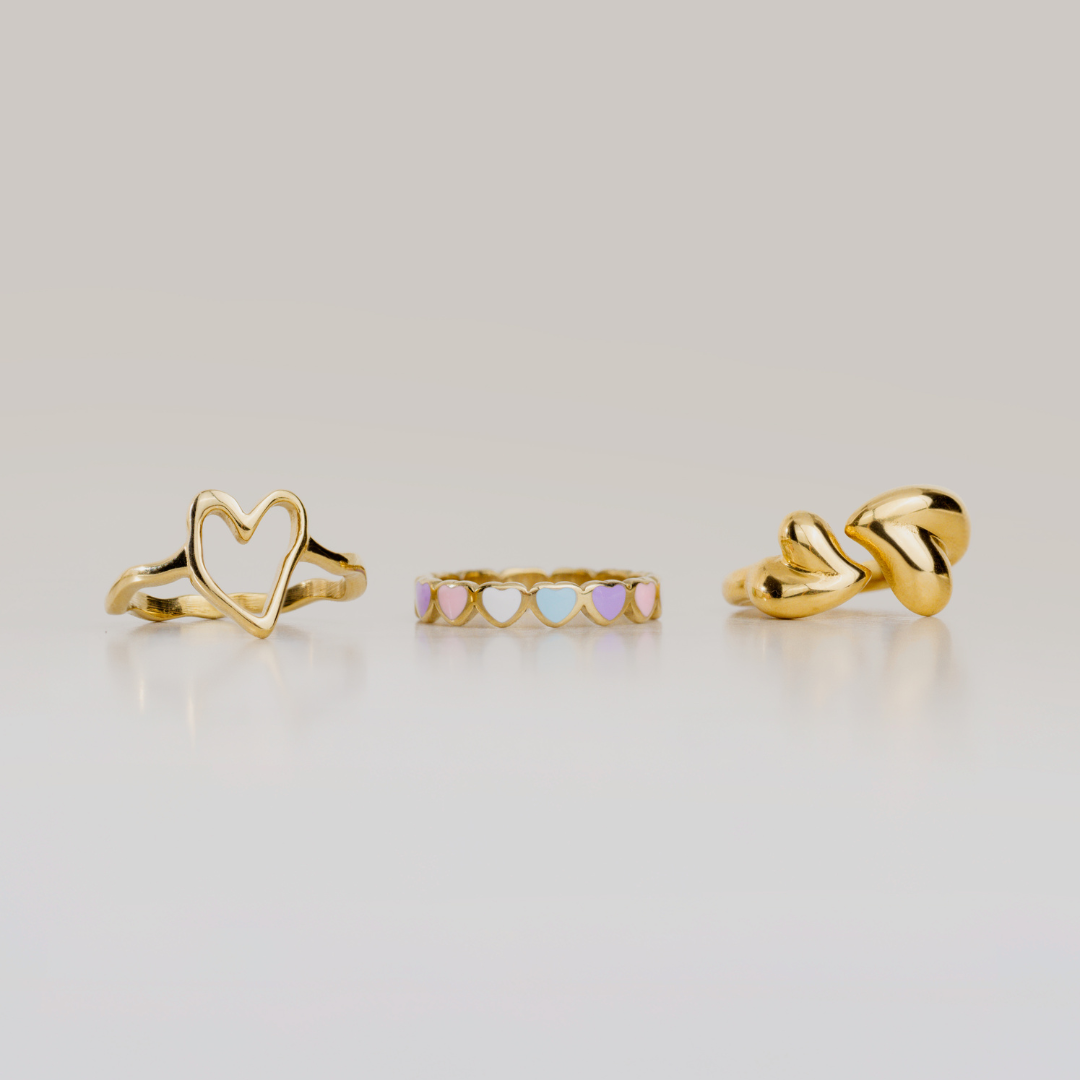 Heartie Ring Silber