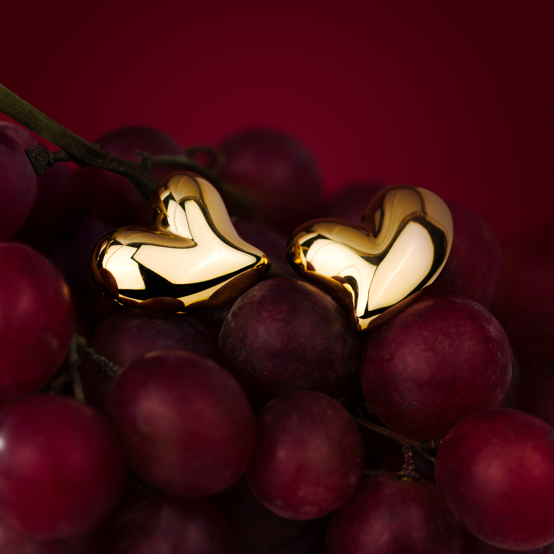 Heartie Studs Silber