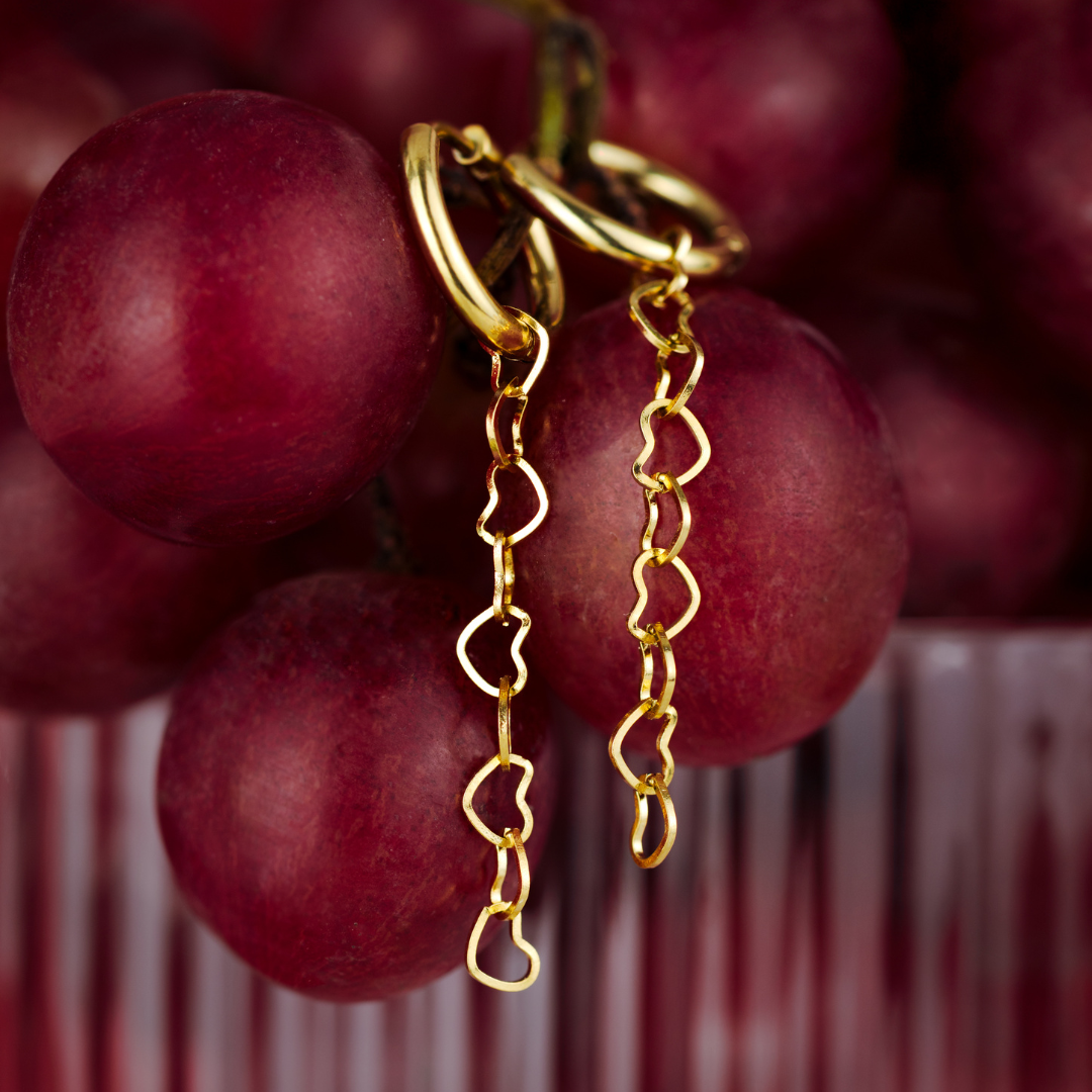 Heart after Heart Hoop Set Small Roségold