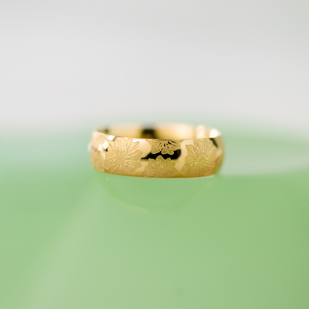 Everbloom Ring Silber