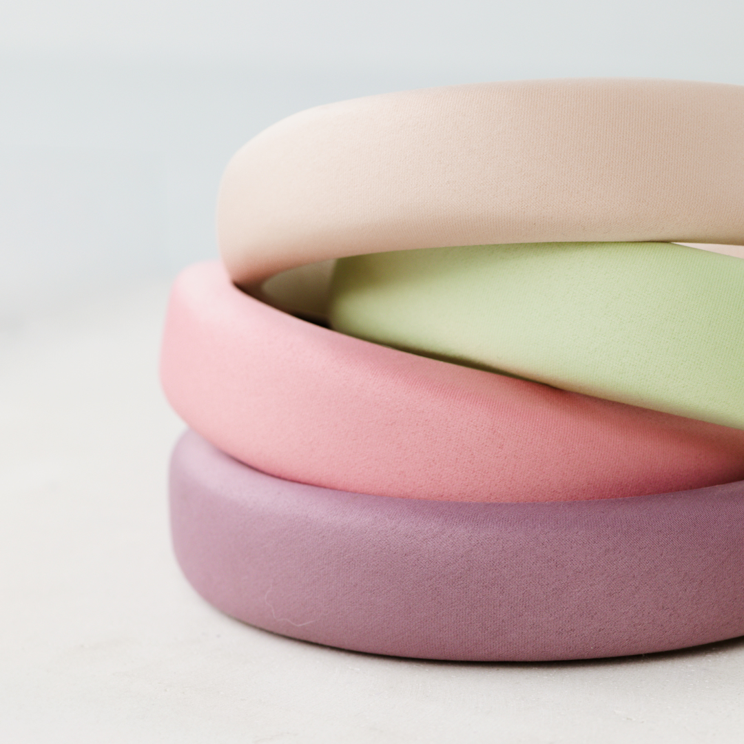 Pastel Satin Headband