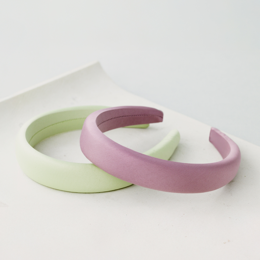 Pastel Satin Headband