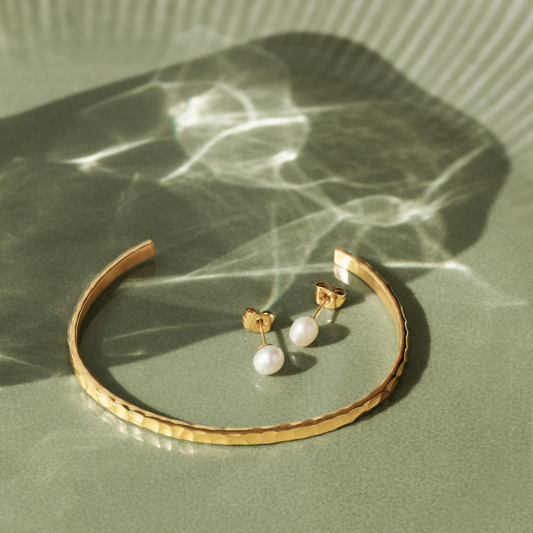 Spring Time Bangle Gold