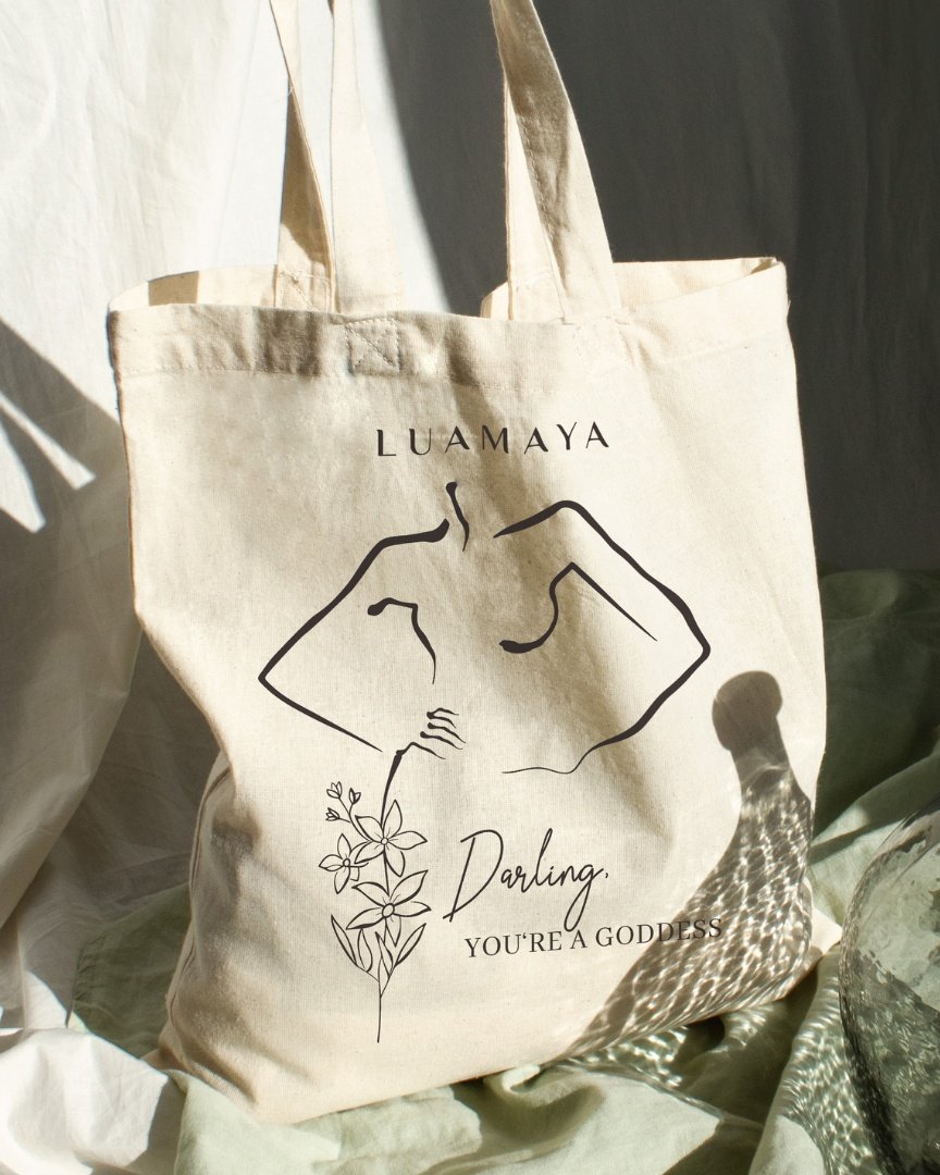 Jutetasche Darling, You're a Goddess