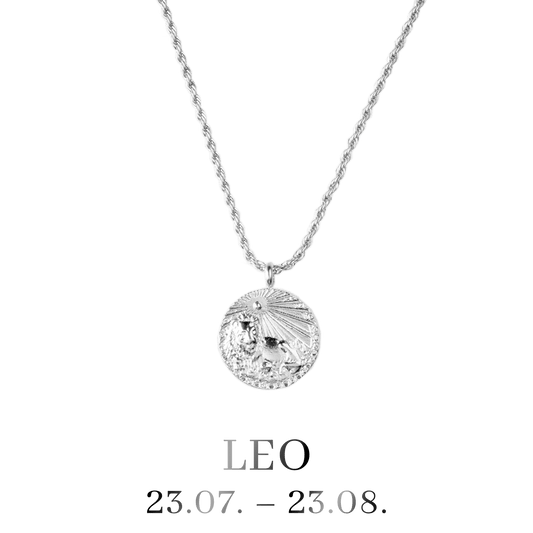 LUA Leo / Löwe Necklace Silber