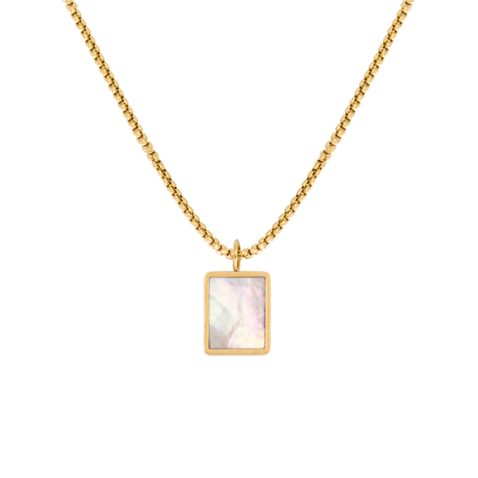 Shimmering Reflection Necklace Gold