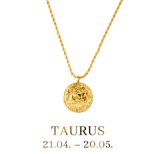 Taurus / Stier Necklace Gold
