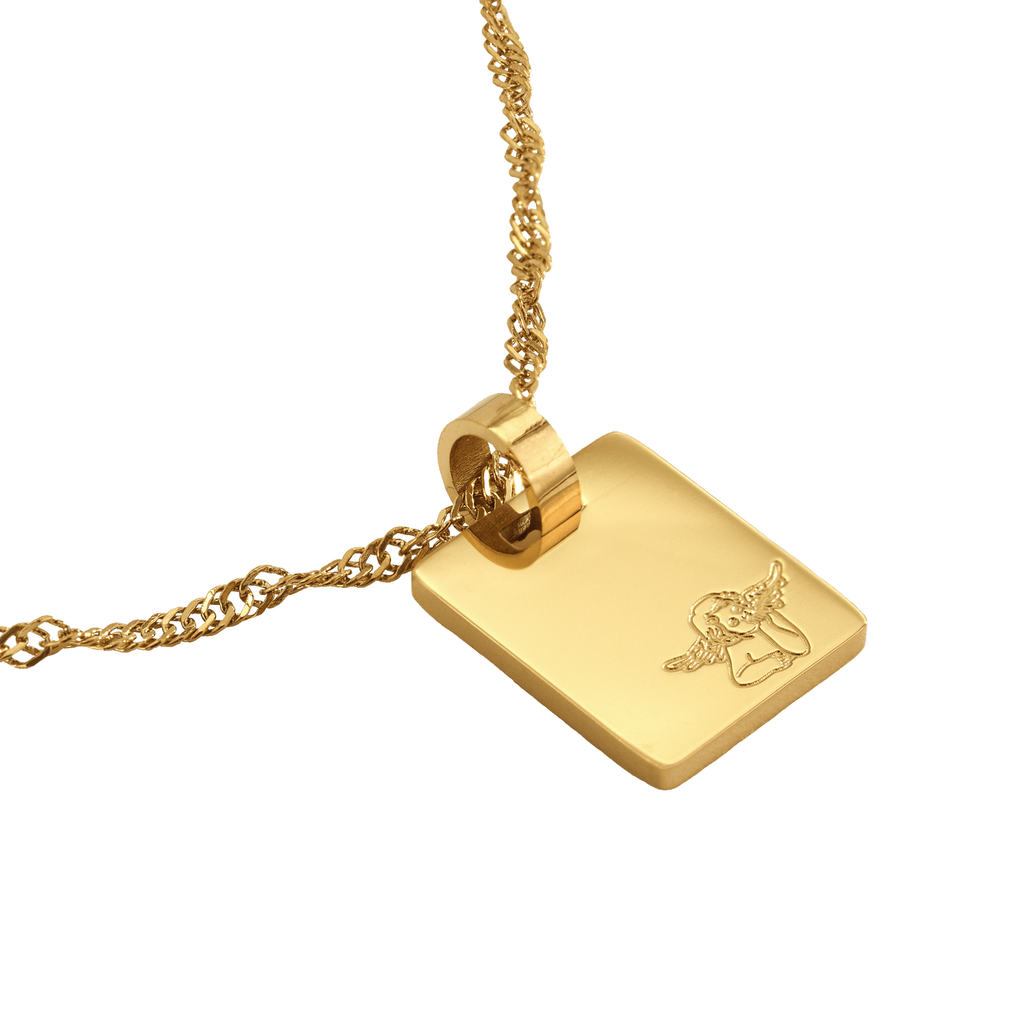 Angel Necklace Gold