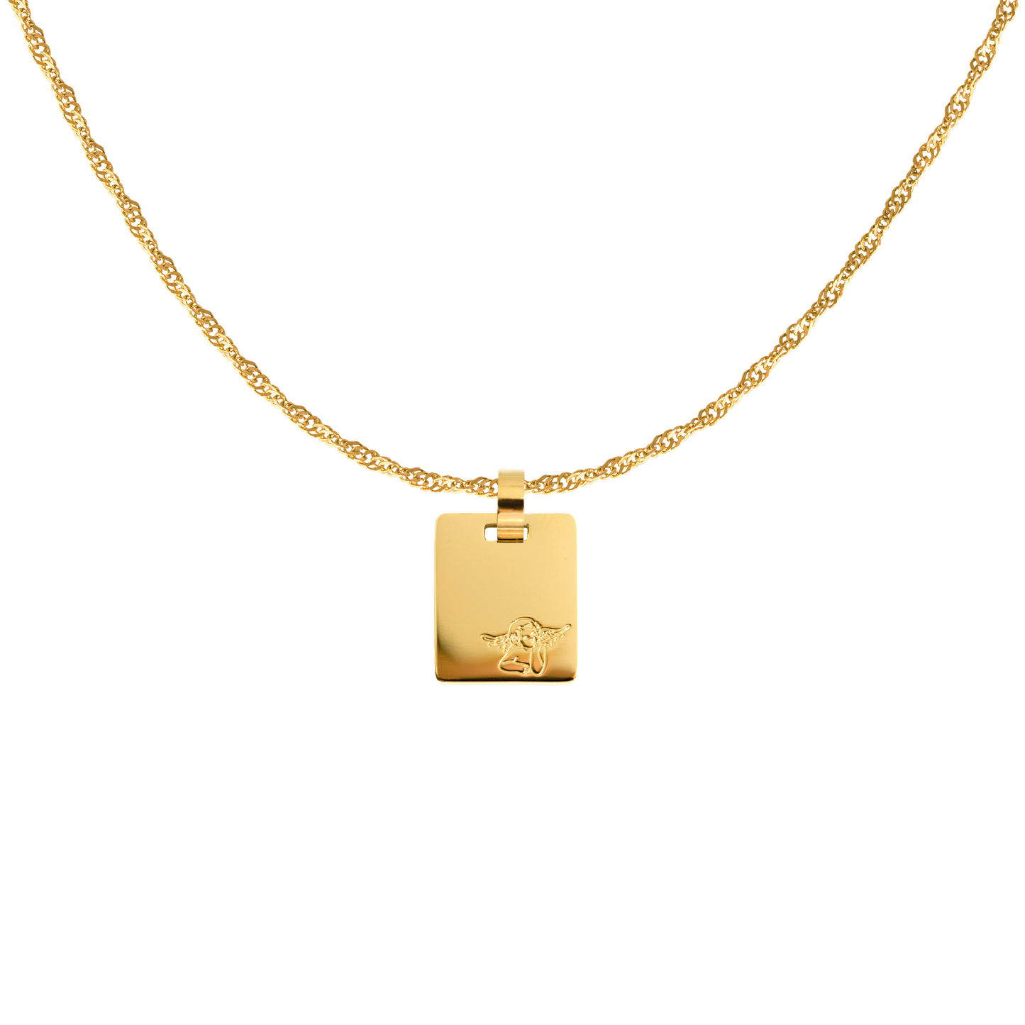 Angel Necklace Gold