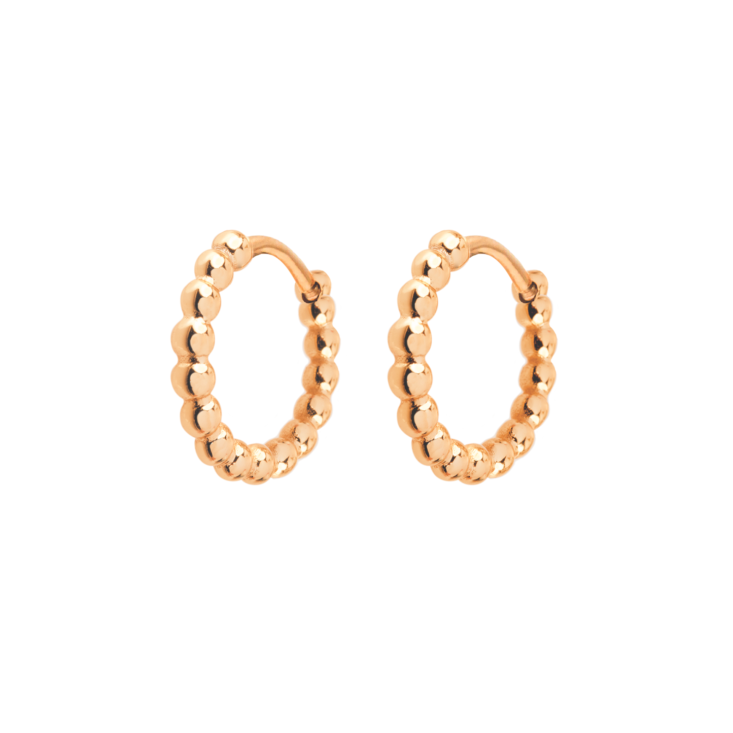 Pellet Hoops Roségold