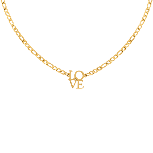 Lots of Love Necklace Gold
