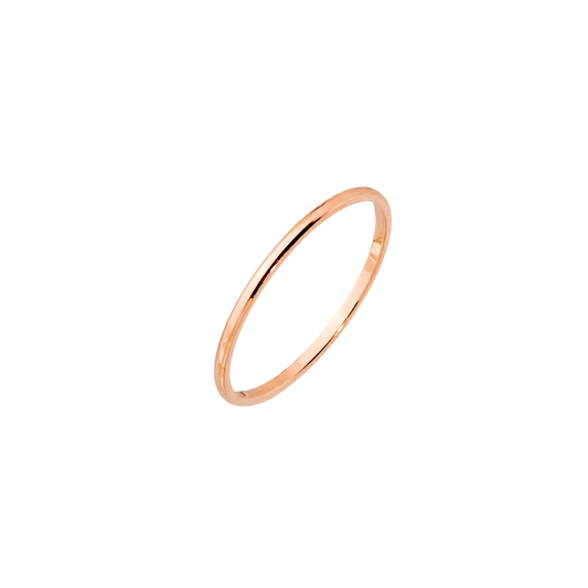 Fine Line Ring Roségold
