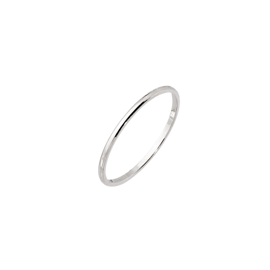 Fine Line Ring Silber