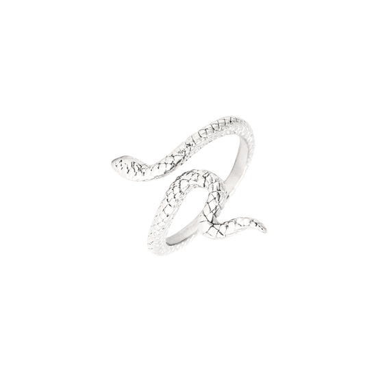Lola Selflove Snake Ring Silber