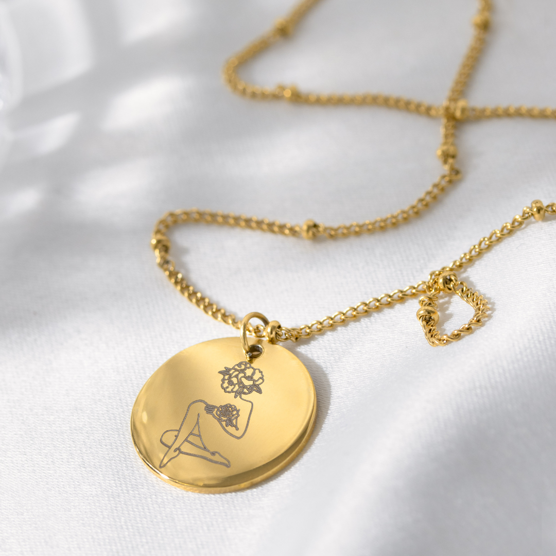 You are enough Necklace Gold