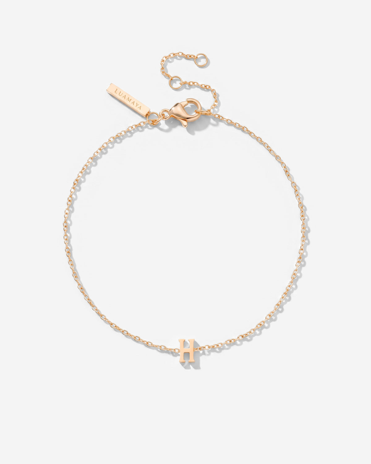 Tiny Letter Bracelet
