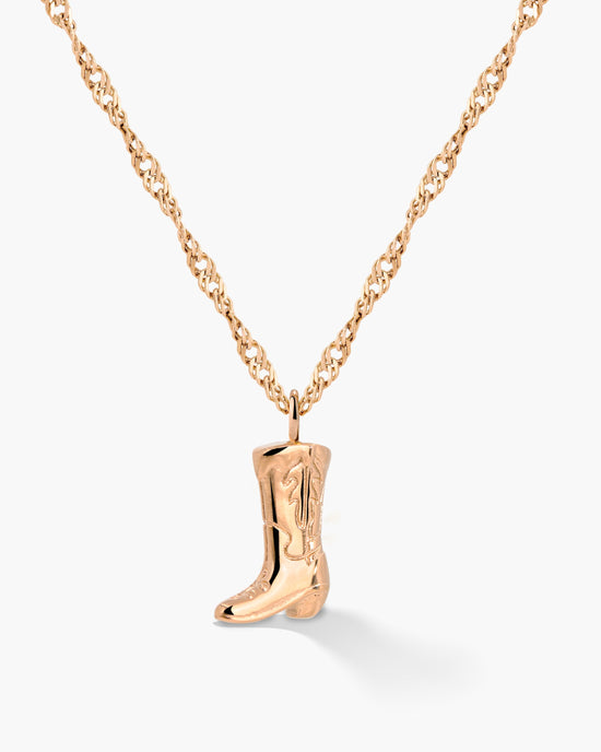 Howdy Necklace Roségold