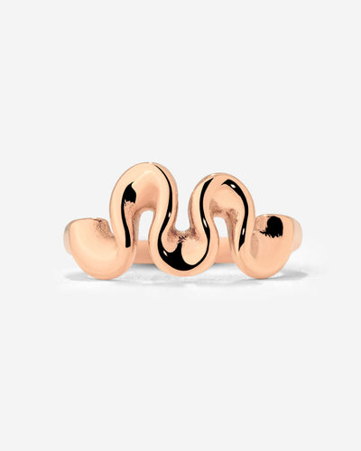 Swirl Ring Roségold