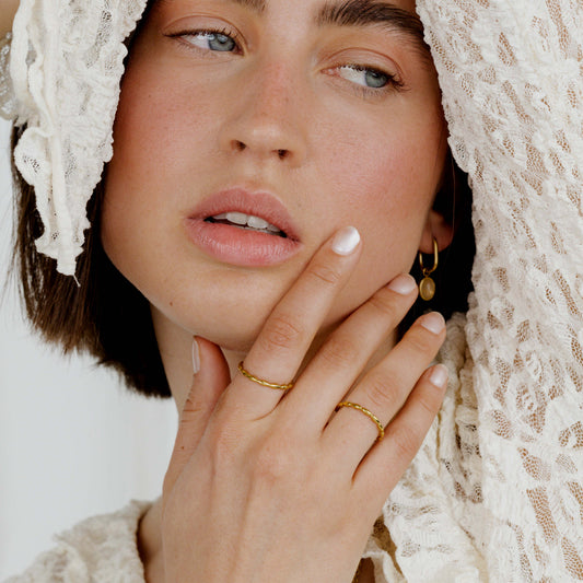 Dewdrop Ring Gold