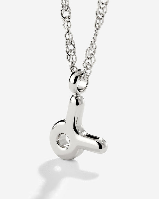 Taurus Bubble Necklace Silber
