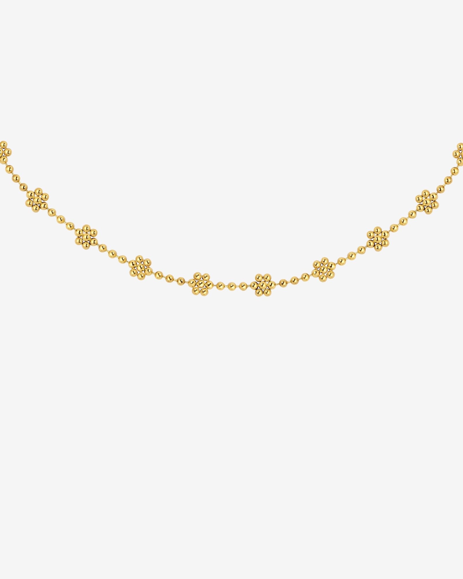 Blooming Choker Gold