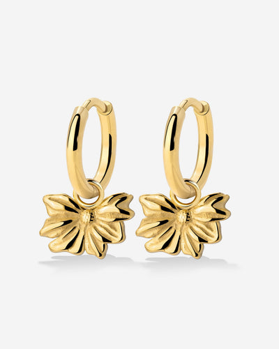 Eternal Bloom Hoop Set Small Gold