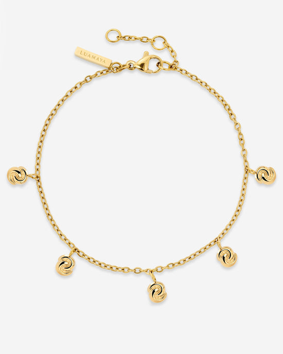 Tides of Time Anklet Gold