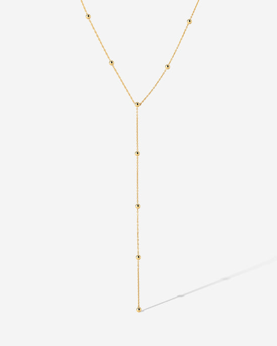 Grounded Y-Necklace
