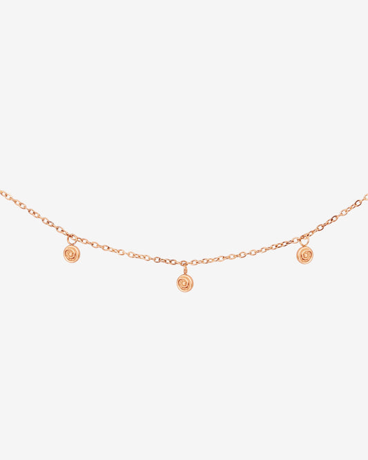 Swirl'n Choker Roségold