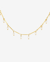 Annes Authentic Pearl Choker Gold