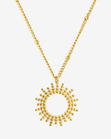 Sunny Beads Necklace Gold