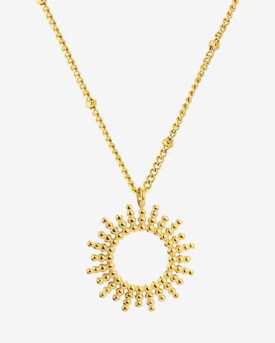Sunny Beads Necklace Gold