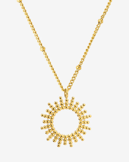 Sunny Beads Necklace Gold