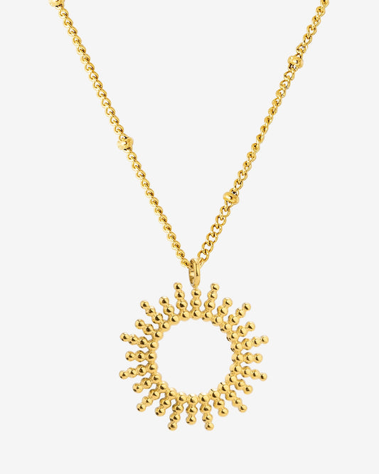 Sunny Beads Necklace Gold