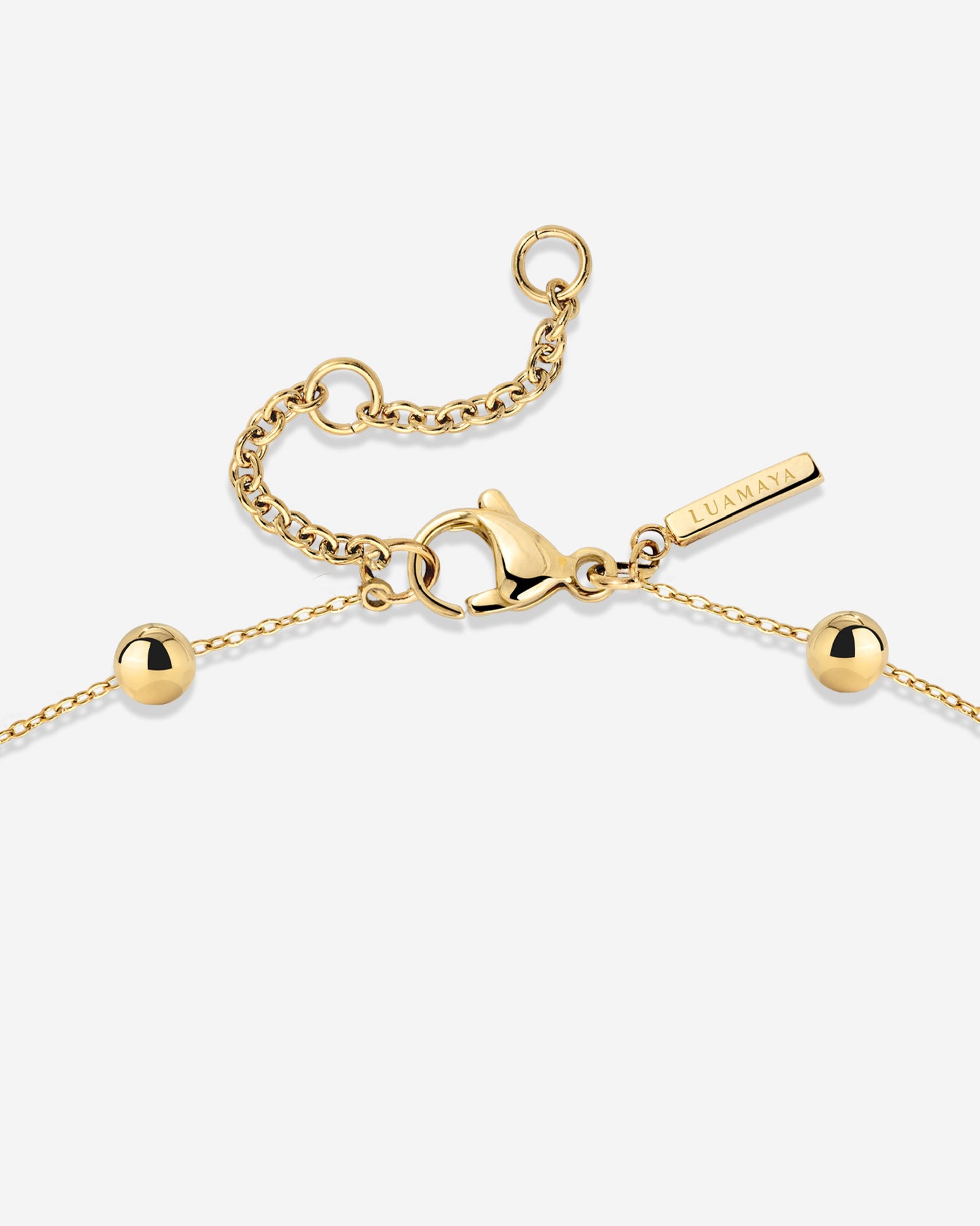Infinite Beads Necklace Gold