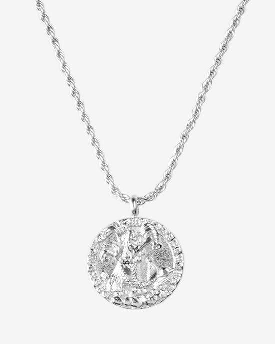Zodiac Sign Necklace Silber