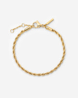 Rope Chain Bracelet Gold