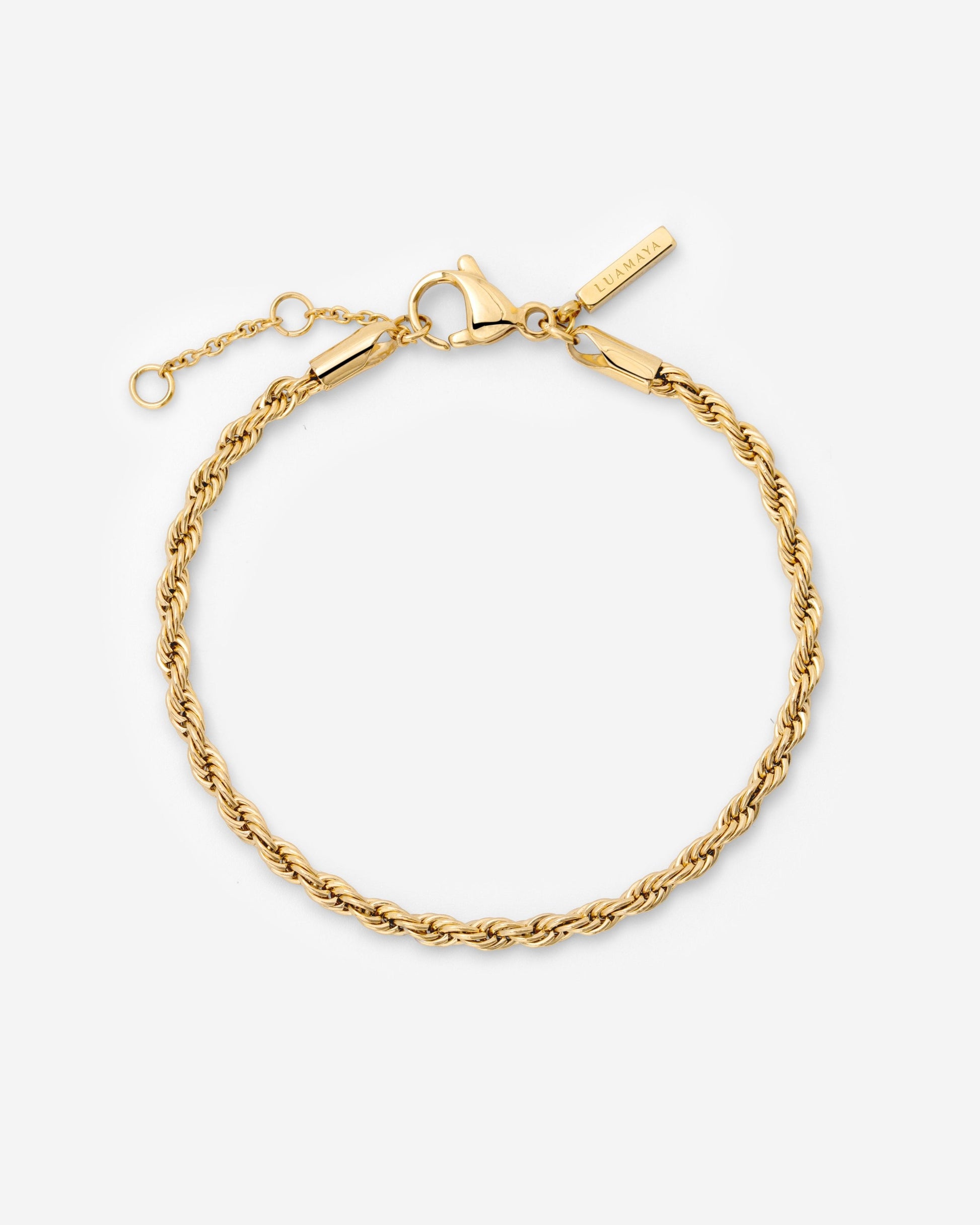 Rope Chain Bracelet Gold