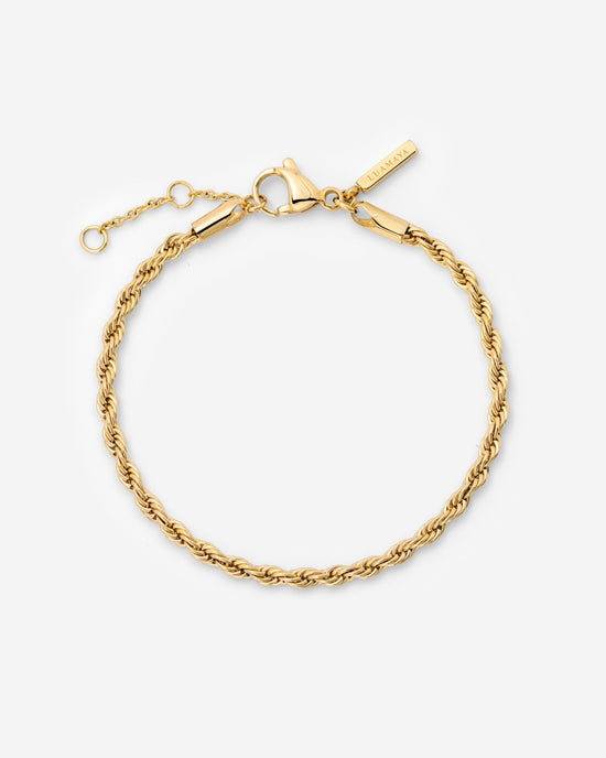 Rope Chain Bracelet Gold