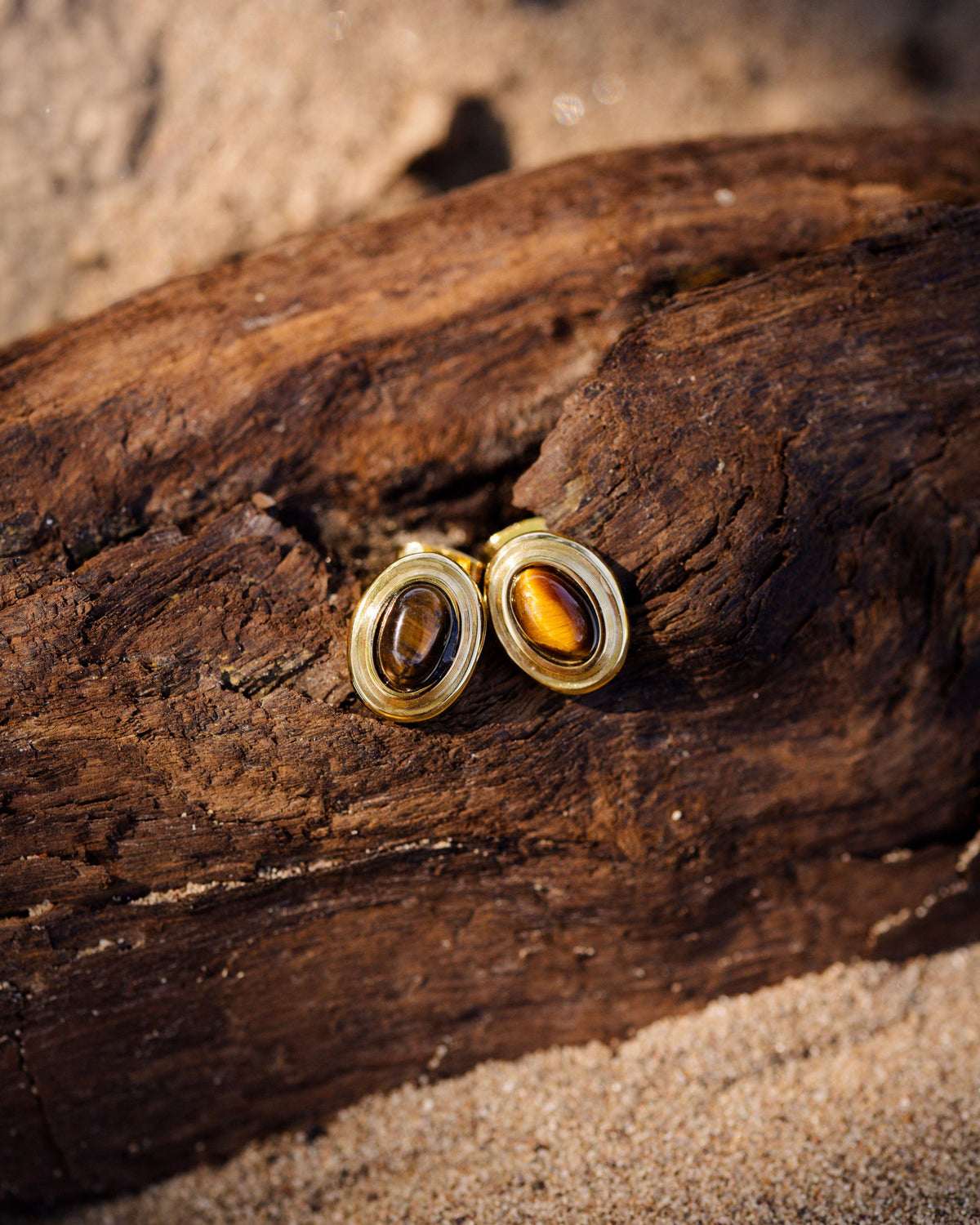 Hazel Glow Studs