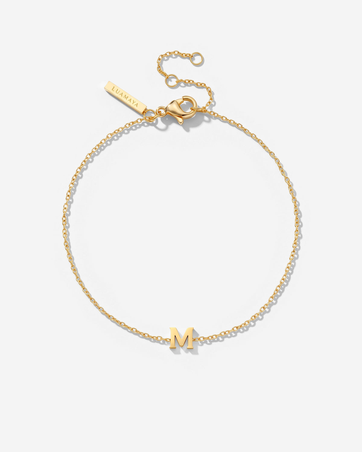 Tiny Letter Bracelet