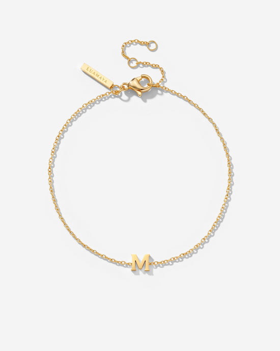 Tiny Letter Bracelet