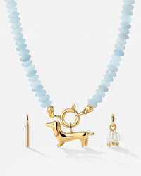 Seastone Charm Necklace Set