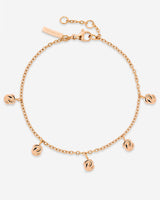 Tides of Time Anklet Roségold