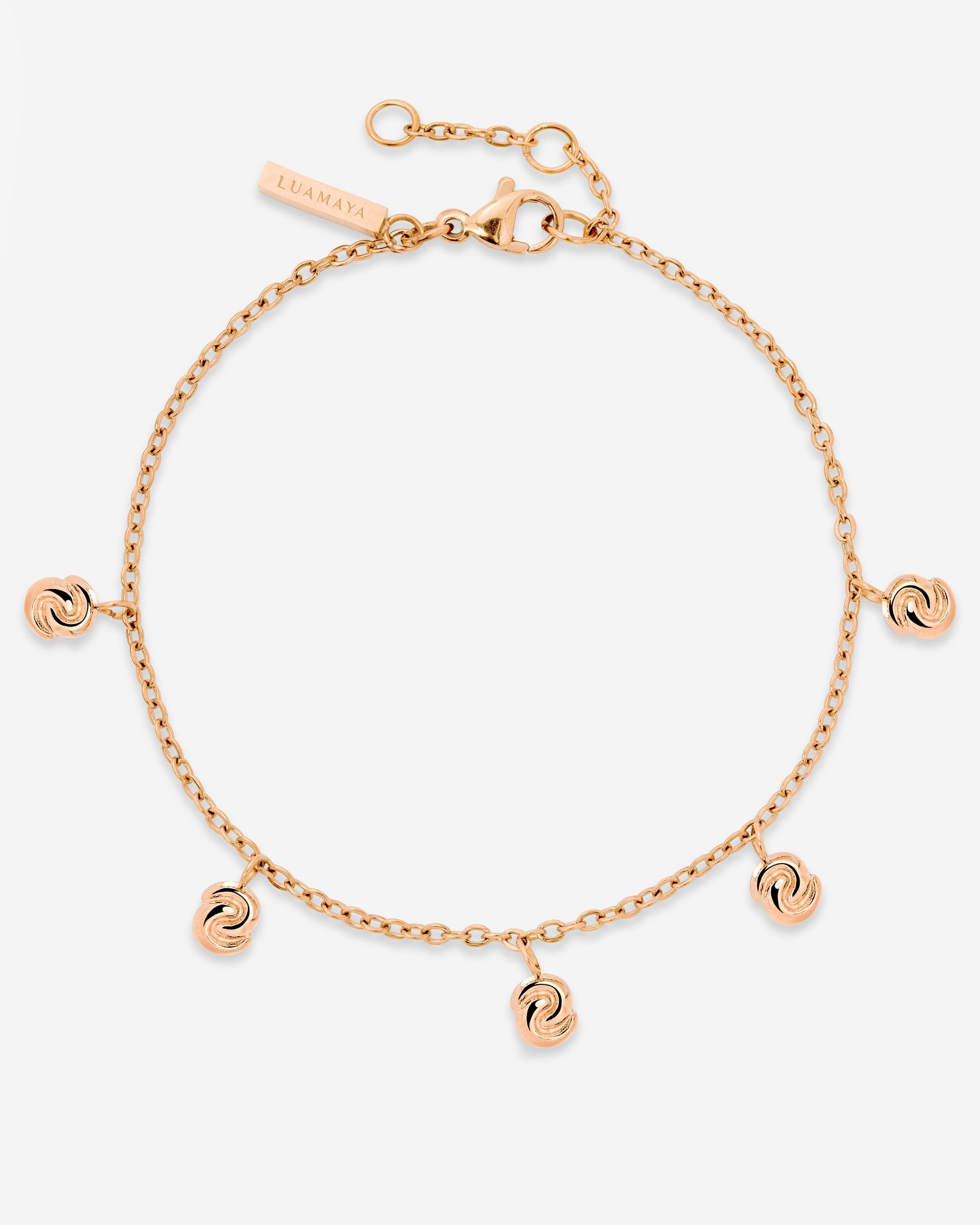 Tides of Time Anklet Roségold