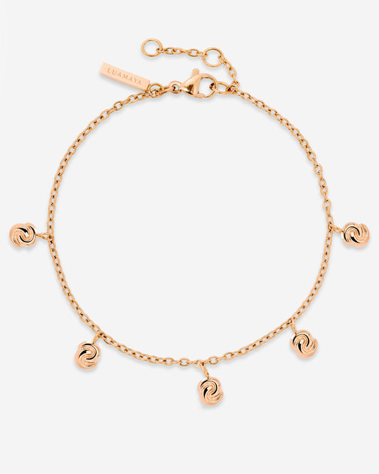 Tides of Time Anklet Roségold