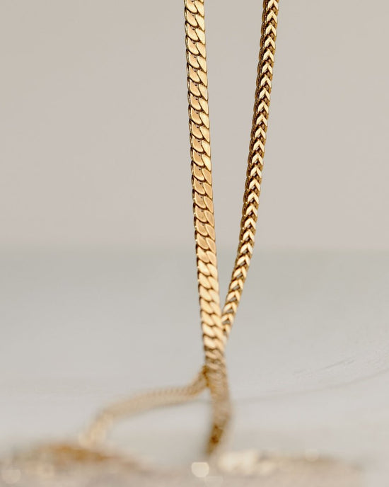 Spiga Chain Necklace Gold