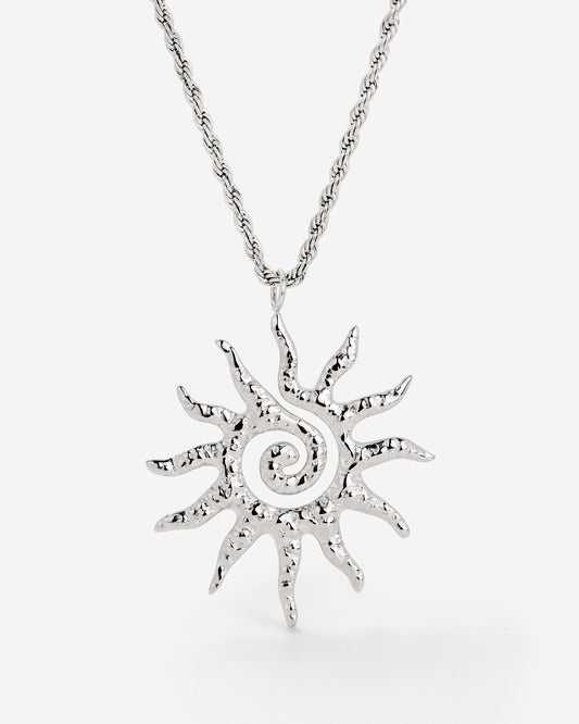 Soleil Necklace Silber