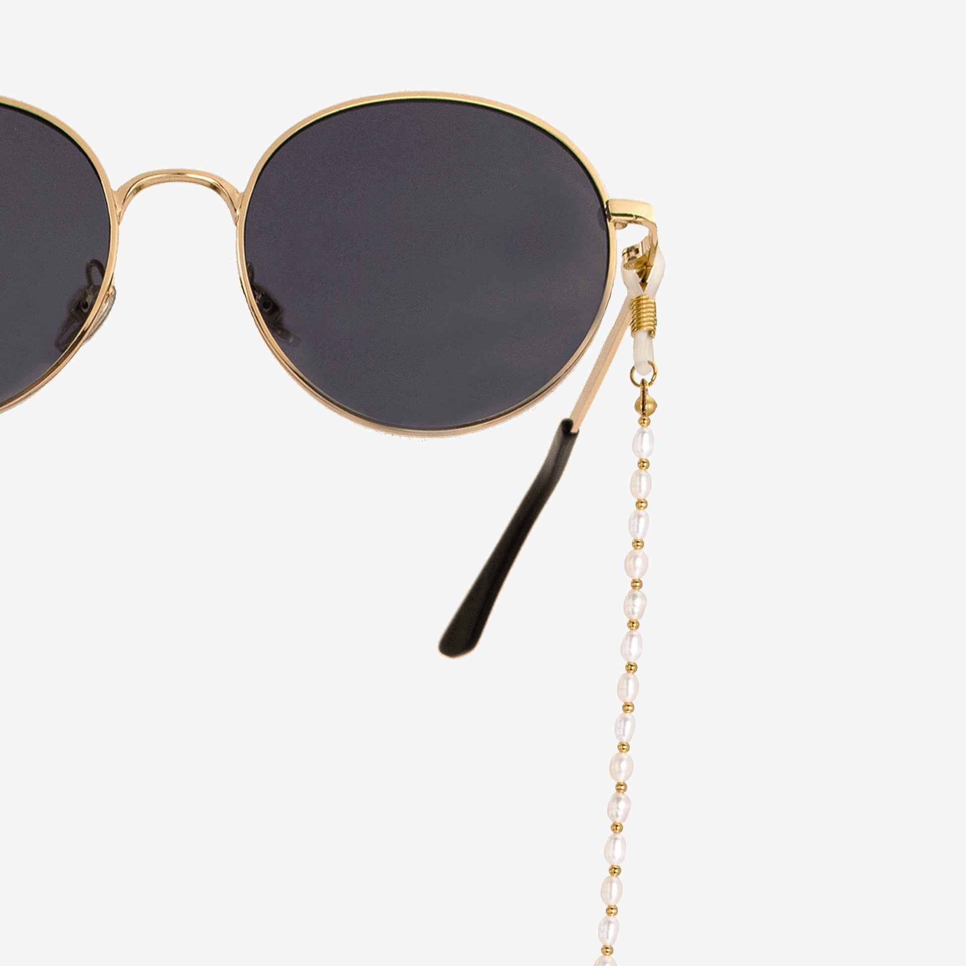 Pearly Sunglasses Chain Gold