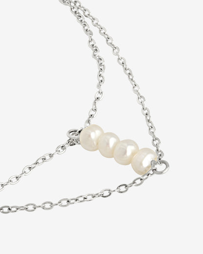 Lisys Pure Pearl Bracelet Silber